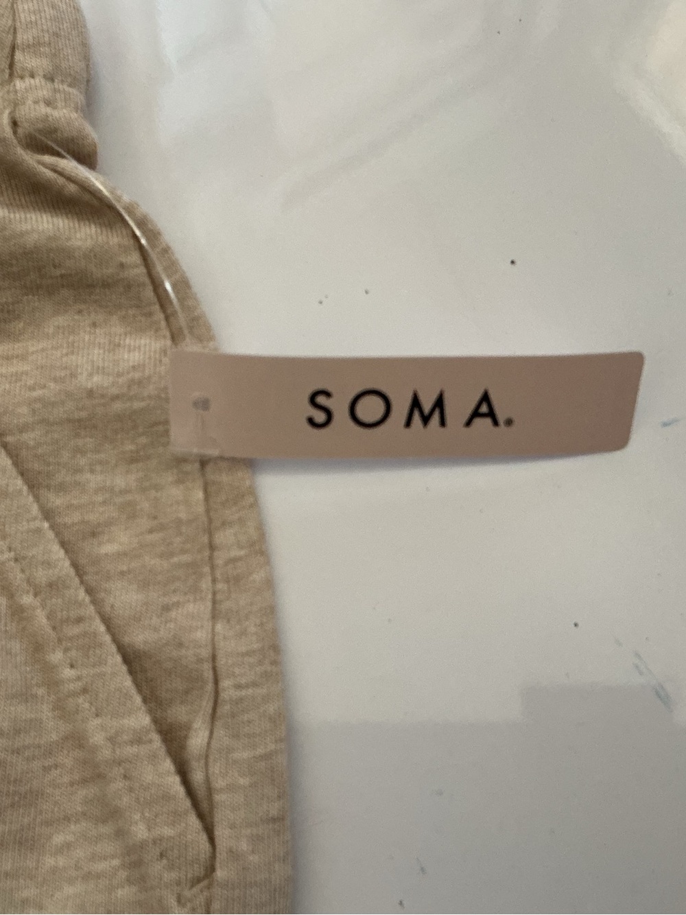 Soma Most Loved Cotton Sleep Shorts Heather Shel - Picture 4 of 5